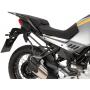 Soporte lateral C-BOW negro para Moto Guzzi Stelvio (2024-)