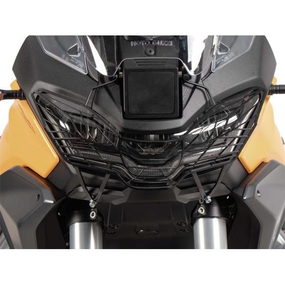 Rejilla protectora de faro negra para Moto Guzzi Stelvio (2024-)