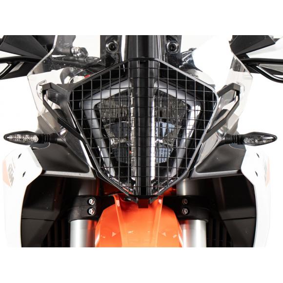 Headlight protection grille black for KTM 790 Adventure (2024-)