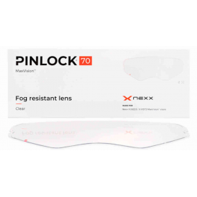 Pinlock 70 MaxVision for X.WED3 and X.WST3 helmets from Nexx