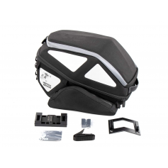 Royster Sport motorcycle rear bag with basic attachment. Black.