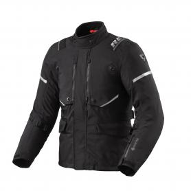 Chaqueta Moto Revit Vertical Gore-Tex - Negro-Plata