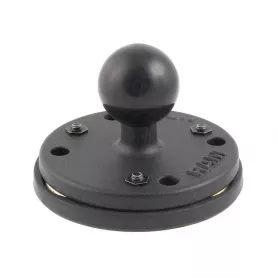 RAM® Triple Magnetic Base Adapter - Round Base Magnetic Anchor