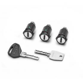 Kit 3 Keys Givi SMART Security Lock SLR101 (For 3 Cases)