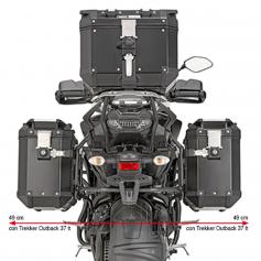 Portamaletas Lateral para Maletas Trekker Outback Monokey® Cam-Side de Givi para YAMAHA Tracer 900 / Tracer 900 GT (18-20)