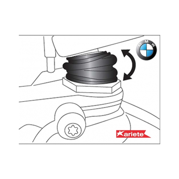 Bellows ball joint for telelever BMW Boxer (R) from Ariete