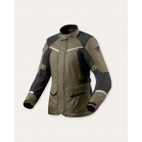 Jacket Revit Voltiac 3 H2O Woman - Green-Gray