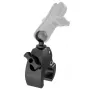 Small clamp base with RAM® Tough-Claw ™ ball - Adjustable anchor bar 16-38 mm