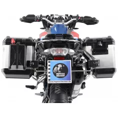 Xplorer luggage system with exhaust cutout for BMW R1250GS Adventure (2019-)