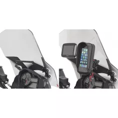 Bar GIVI for Suzuki V-Strom 1000 (16/17) to be mounted on the rear of the windscreen