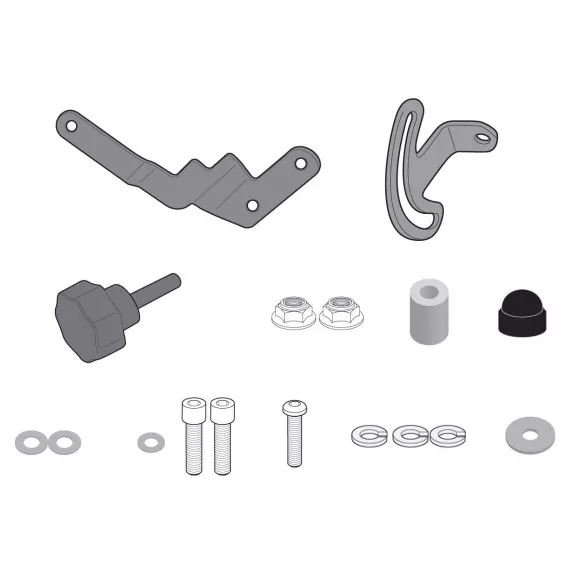 Givi 5124DT, 5124D Dome Reinforcement Kit for BMW R1250GS (2019-)