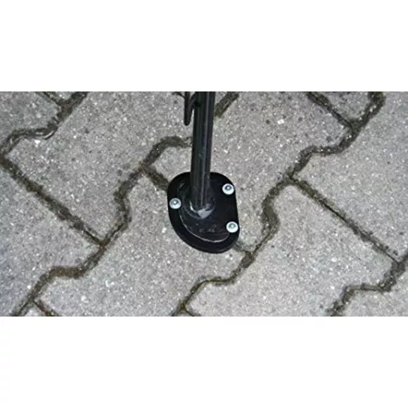 Side stand base extension for BMW R 1150 GS Adv by Hornig