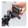 SP Connect Bar Clamp Mount Pro cell phone holder for motorcycle handlebars