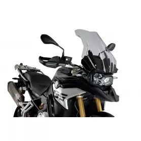 Cúpula Touring Plus de Puig para BMW F750GS (18') / BMW F850GS (18'-) / BWM F850 GS Adv (19'-) con cúpula Touring. - Ahumado