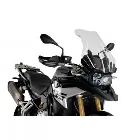 Cúpula Touring Plus de Puig para BMW F750GS (18') / BMW F850GS (18'-) / BWM F850 GS Adv (19'-) con cúpula Touring. - Transparente