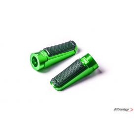 Puig universal sport footpegs - Green