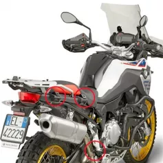 Portamaletas lateral de fijación rápida para maletas MONOKEY® o RETRO FIT en BMW F800GS(2024-) / F 750 GS (2018-2019)