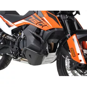 Engine protection bars for KTM 790 Adventure / R (2019-) from Hepco-Becker - Black