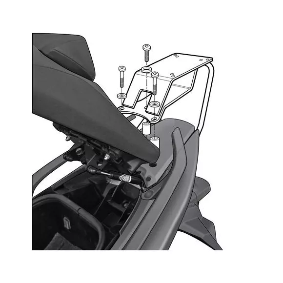 Shad TOP MASTER mount for Yamaha T-Max 530