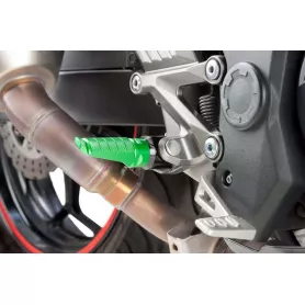 RACING footpegs for BMW F850GS ADVENTURE 2019 by PUIG - Green