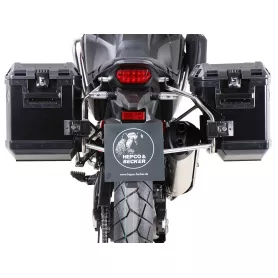 Xplorer case system with cutout for Honda CRF 1100L Africa Twin (2019-) - Black