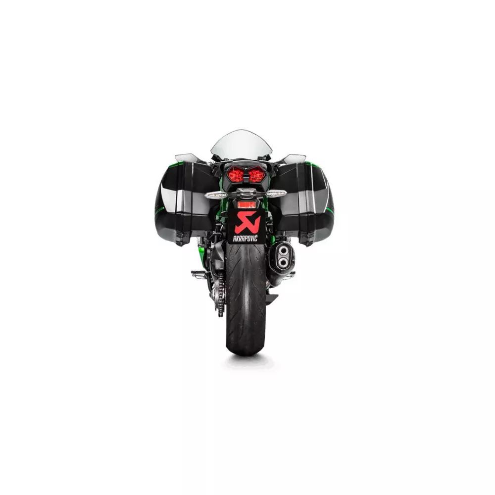 Escape Slip On Line Titanium Para Kawasaki Ninja H2 Sx 2019 De Akrapovic Tienda Motocenter Levante