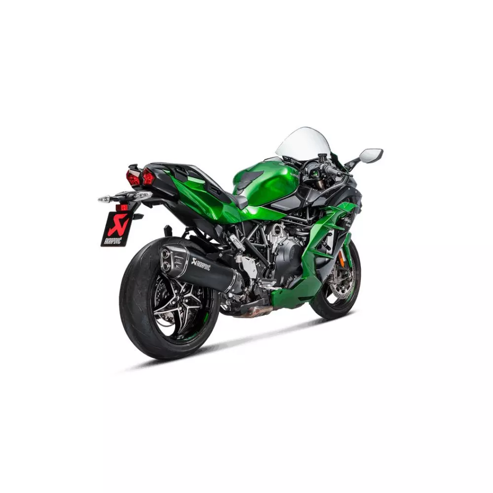 Escape Slip On Line Titanium Para Kawasaki Ninja H2 Sx 2019 De Akrapovic Tienda Motocenter Levante
