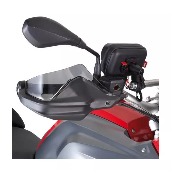 Original handgrip extension on BMW F 850 GS models