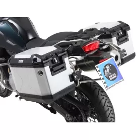 Xplorer Cutout luggage system for BMW F 750 GS (2018-) - Silver