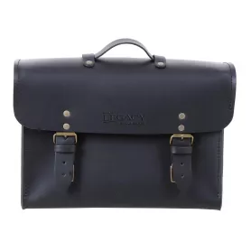 Legacy leather briefcase for C-Bow stand by Hepco-Becker - Black