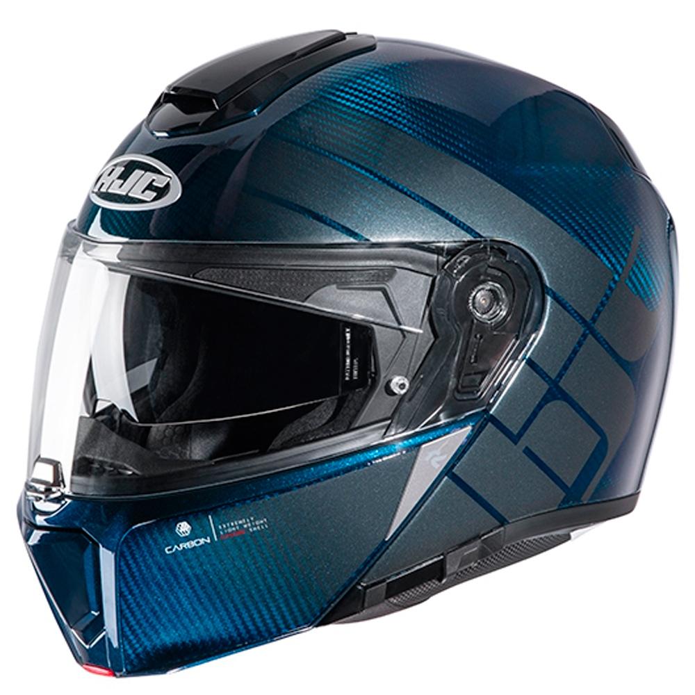 Casco Modular Moto HJC RPHA 90S Carbon Balian - Tienda MotoCenter