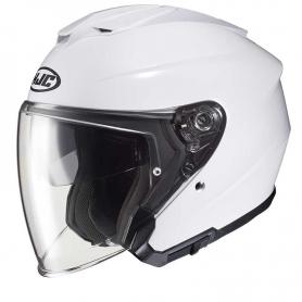 HJC i30 Monocolor Jet Helmet - White