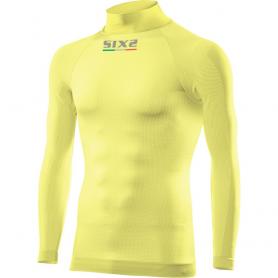 Sixs TS3 Carbon Underwear® Long Sleeve / High Neck TS3 Carbon Underwear® Undershirt - Yellow