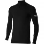 Carbon Merinos Wool® Long Sleeve / High Neck Technical T-Shirt with Carbon Merinos Wool® zipper SIXS