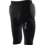 Protective short leggings with gel sleeve