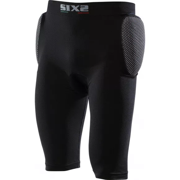 Protective short leggings with gel sleeve