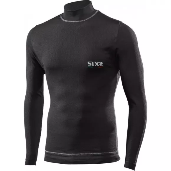 Long Sleeve / High Neck Windshell Plus Carbon Underwear® TS4+ Technical T-Shirt