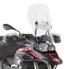 Airflow transparent windscreen for F800GS Adventure (13-17) **extensible** by GIVI