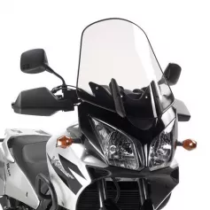 Specific transparent windscreen for specific motorcycle models of GIVI