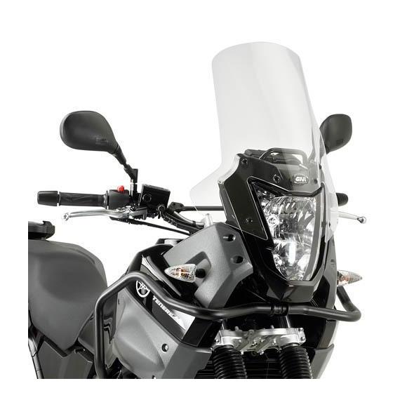 Transparent screen with spoiler for Yamaha XT 660Z Ténéré (08 - 16)