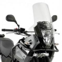 Transparent screen with spoiler for Yamaha XT 660Z Ténéré (08 - 16)