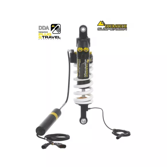 Rear shock absorber DDA / Plug & Travel from Touratech Suspension for BMW R1200GS (LC) / R1250GS (2013-)