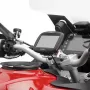 Bracket for mounting Garmin Zumo navigators on the S901A smart mount from Garmin