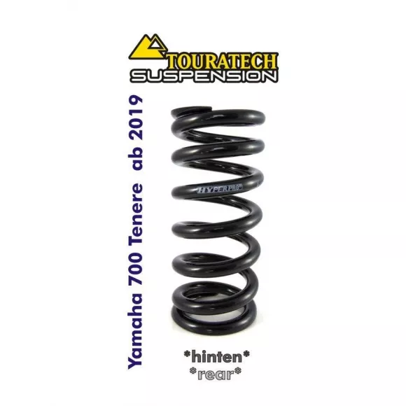 Progressive Replacement Spring from Touratech Suspension for Original Yamaha Tenere 700 Shock Tube