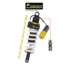 Explore HP/PDS Level 2 shock absorber by Touratech Suspension for Honda Africa Twin CRF1100L/ CRF1000L (2018-)/Adv Sports