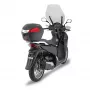 Givi B34 motorcycle top case with universal rack