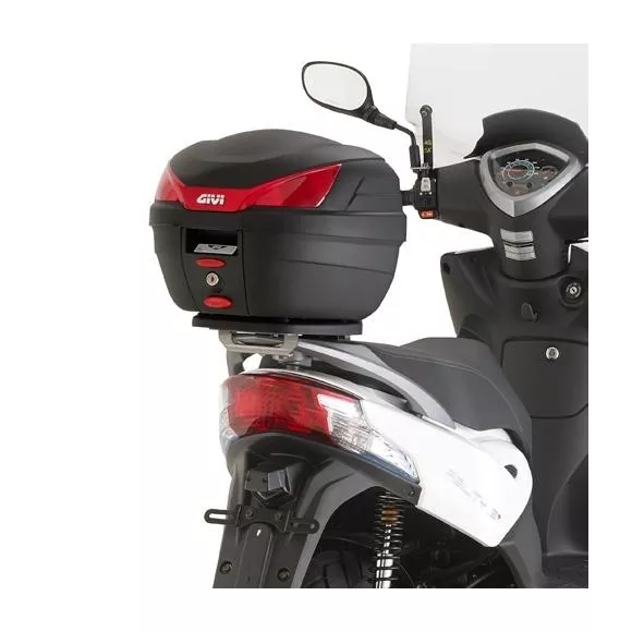 Specific rear adapter for Monolock cases for Kymco Agility (14'-)