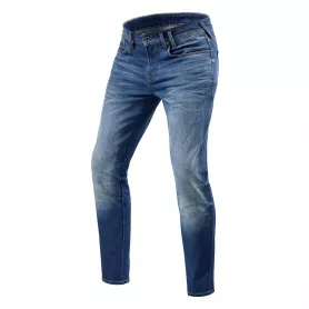 Revit Carlin Skinny Fit jeans - Azul medio L34