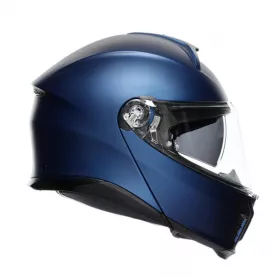 TourModular helmet from AGV E2206 Solid Monocolor - Blue