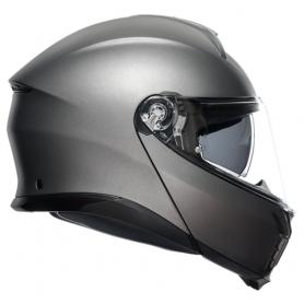 TourModular helmet from AGV E2206 Solid Monocolor - Gray